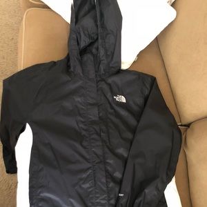 The North face zip up hoodie